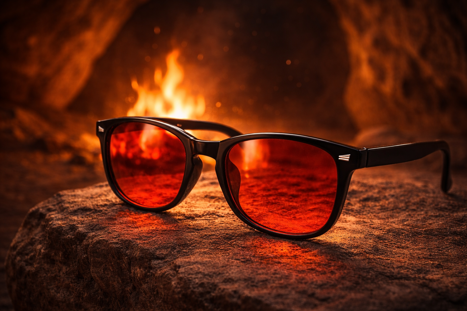 Óculos NortWave Wave Red com lentes avermelhadas